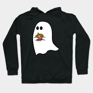 ghost carrying a pumpkin Hoodie